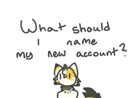 I need a name for my new scratch account.
