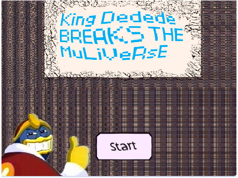 Teaser for King Dedede Breaks le multiverse