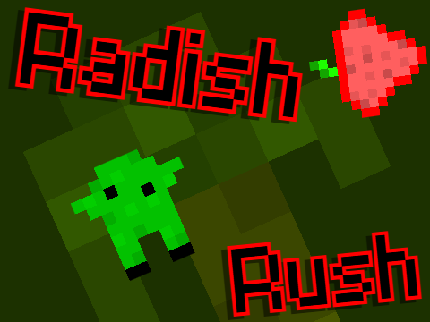 Radish Rush! || A Game || #Games #Art #Fun