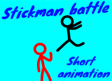 Stickman battle (short animation) #all #animation #short #gif