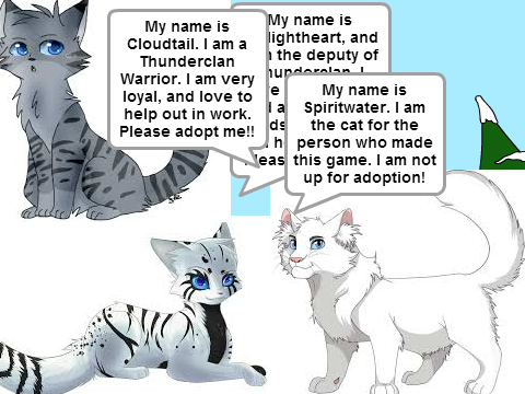 Adopt A Warrior Cat!