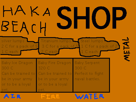Haka Beach shop