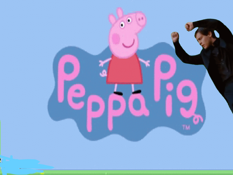 Bully Maguire in pepa pig?!