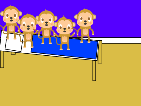5 Little Monkey's Jumping On Their Bed