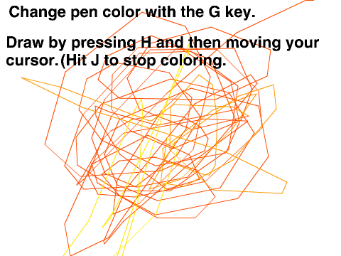 drawing system made by a blind kid