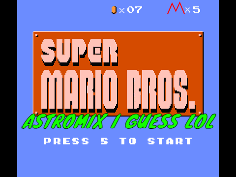 SMB Astromix i guess lol v0.1