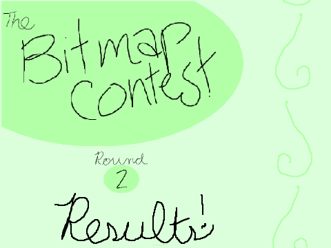 Bitmap Contest Round 2 | Results!