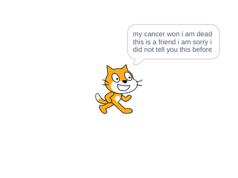 I am not dead bruh