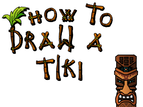 How To Draw a Tiki