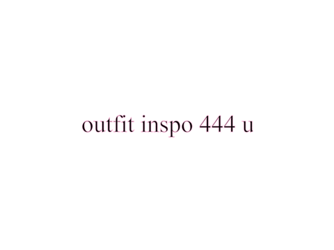 outfit inspo ☆