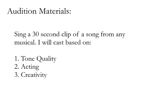 The Lightning Thief Auditions [OPEN] remix