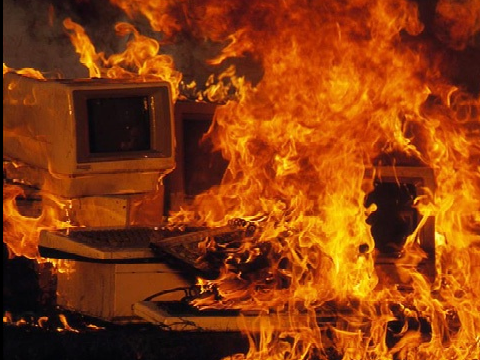 This project set my computer on fire