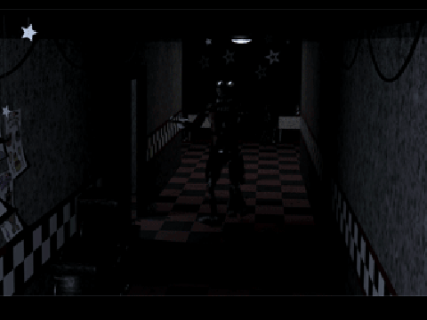 Foxy (FNAF in hall) GIF