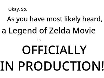 NEW ZELDA MOVIE!!! Theories and News :D