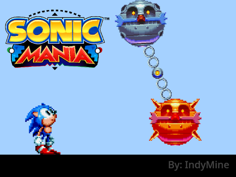 Sonic Mania - D.D. Wrecker Boss Battle