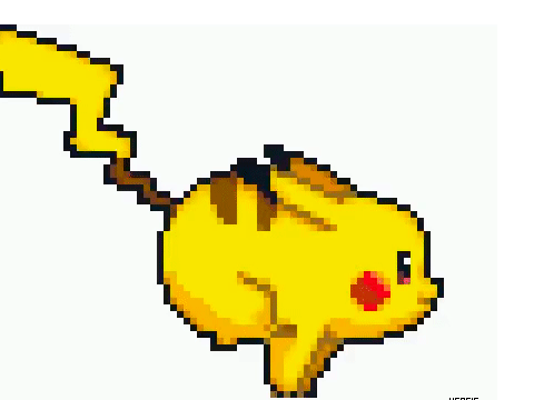 ピカチュウ　素材