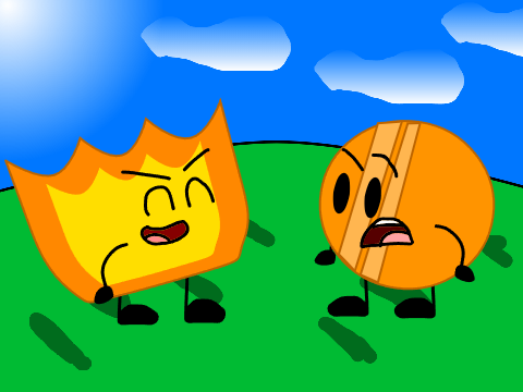 Firey and coiny arguing reanimated