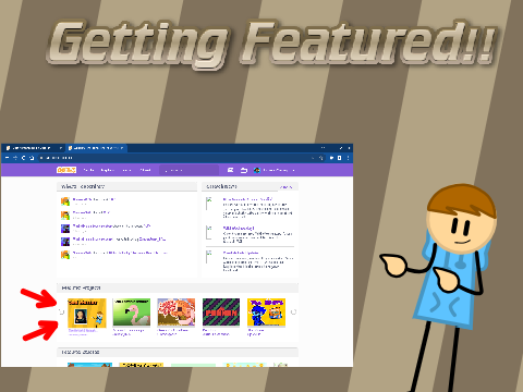 Getting featured || Animation