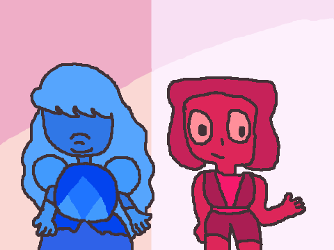 How I met Saphhire! (art)