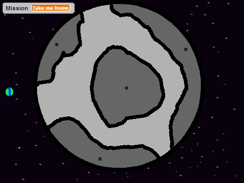 Man on the moon