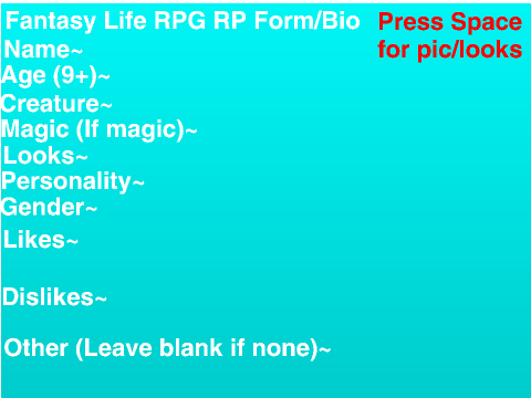 Fantasy Life ~ Bio {REMIX}