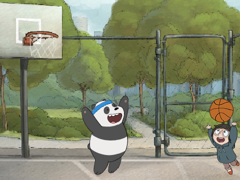 B-Ball Hoops Finished and ready to play