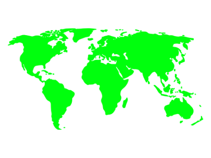 SVG The World Map Vector