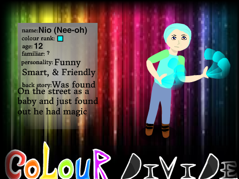 Colour Divide RPG bio template to remix! remix