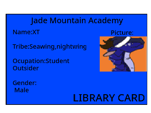 WOF JMA Library Card remix