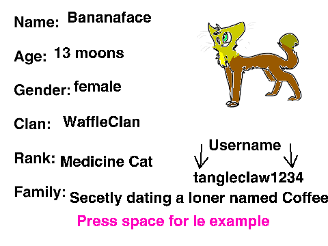 Clans of the Derp Banana bio template remix