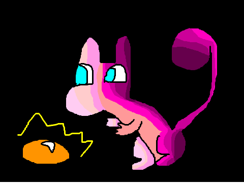 Mew and a shiny Object