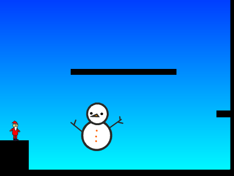 SANTA RUN (platformer)