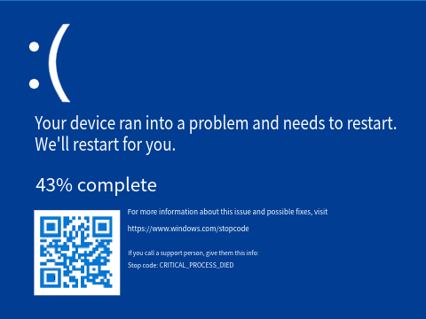 Reimu Screaming has bsod