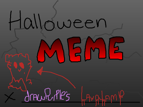 Halloween OC MEME 