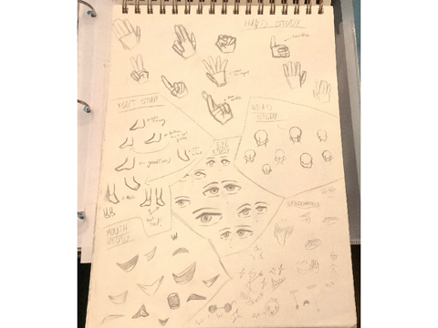 Traditional art dump!