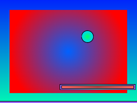 Pong but youre the ball