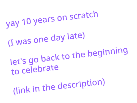 10 year anniversary special!