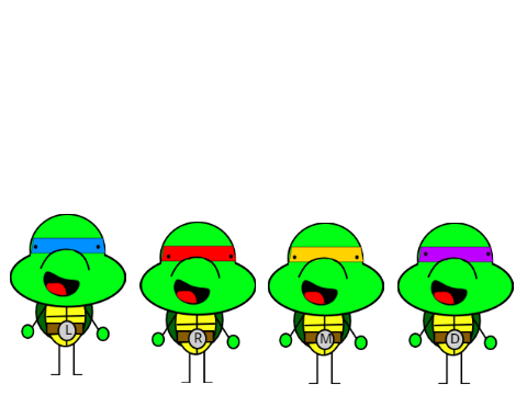 Tartarugas Ninja!