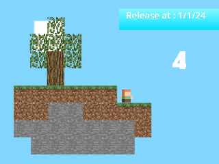 Online minecraft release day counter