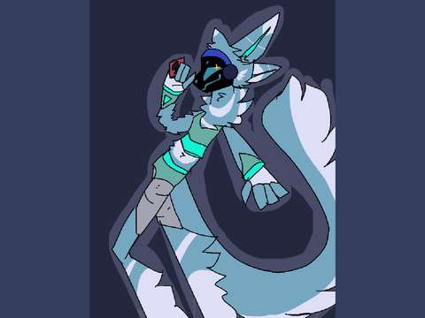 Protogen drawing 