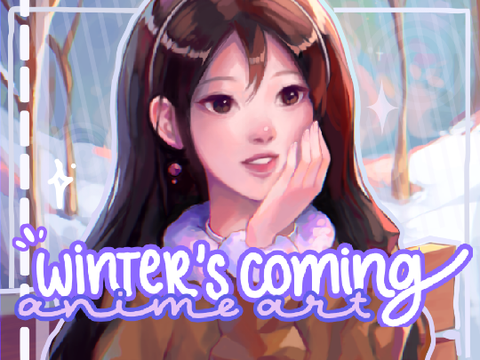 ‣ winter's coming – anime art ☕ no.1