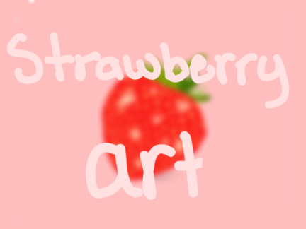 Strawberry vector art!