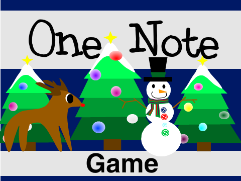 The One Note Game