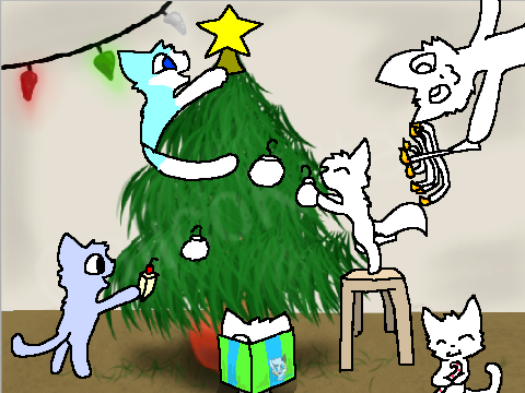 Add Your OC Decorating A Tree! remix remix
