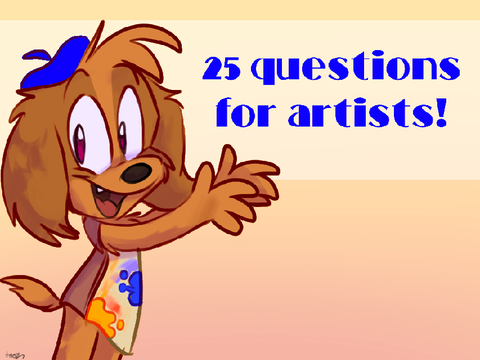 [ answered . 25 Questions for Artists ]