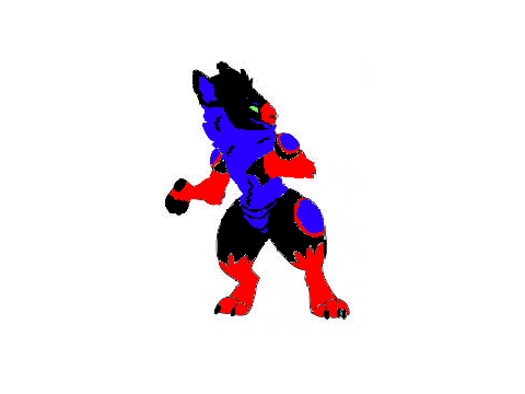 Alertfan as a Protogen :3