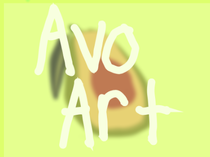 Avocado vector art