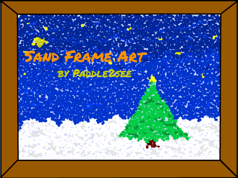 Sand Frame Art