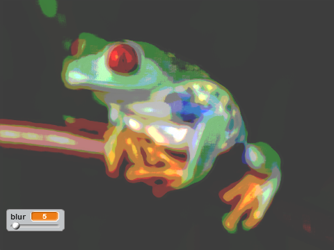 stamp blur