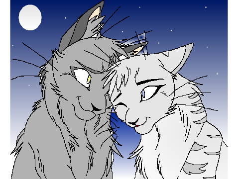 Warrior Cat Couples Coloring Competition Open!!!!!!! remix